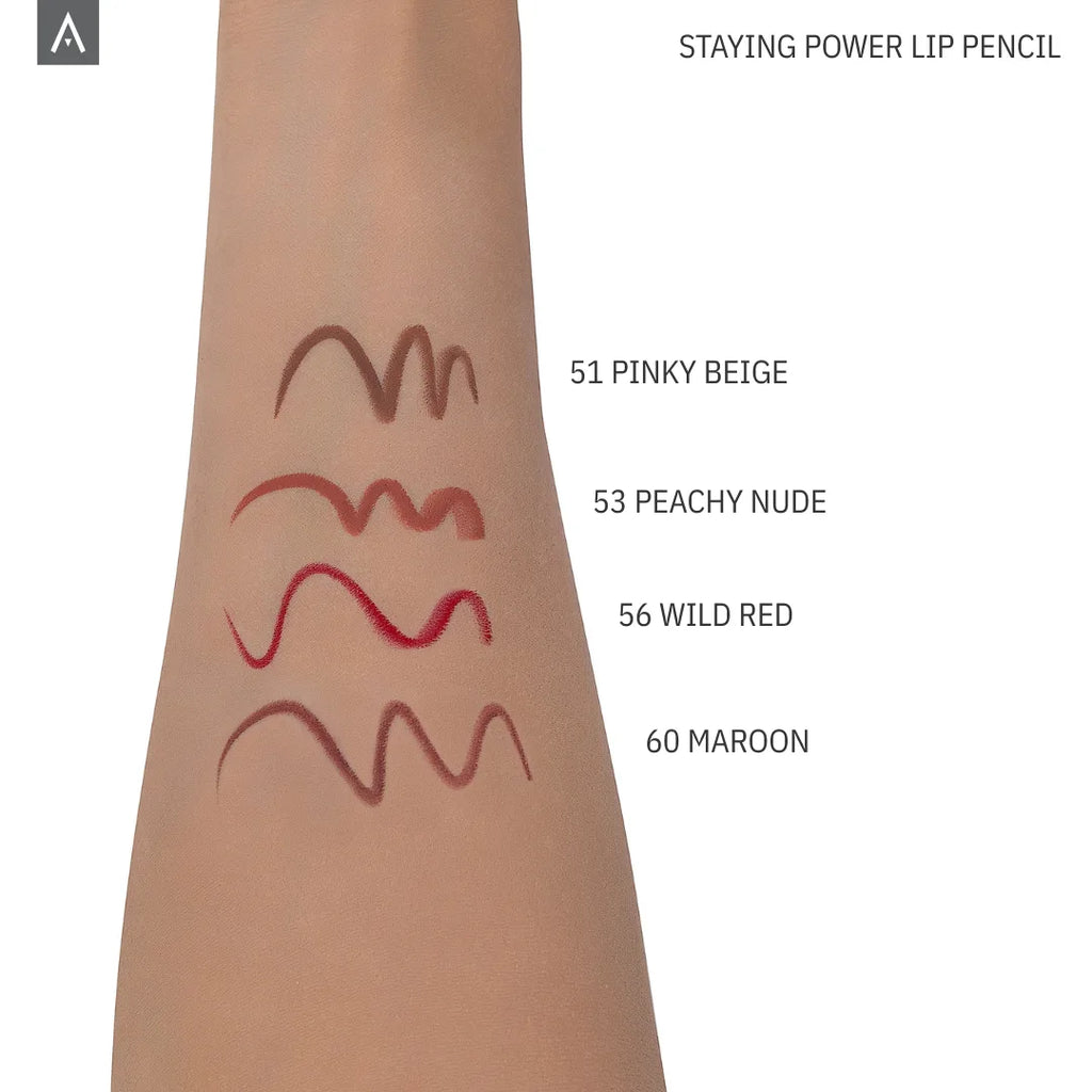 Ilgai iškiekantis lūpų pieštukas