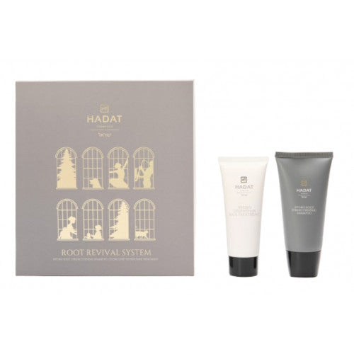 Hadat cosmetics Root Revival System Kit – plaukų šaknų atkūrimo priemonių rinkinys